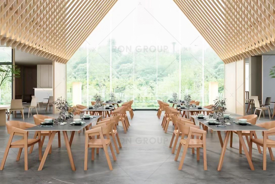furniture that matches 100% with the Chinese restaurant is designed by RON GROUP!