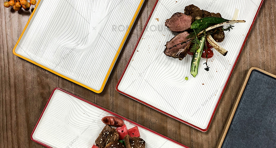 Ceramic tableware can also do this kind of design, so it is too characteristic!