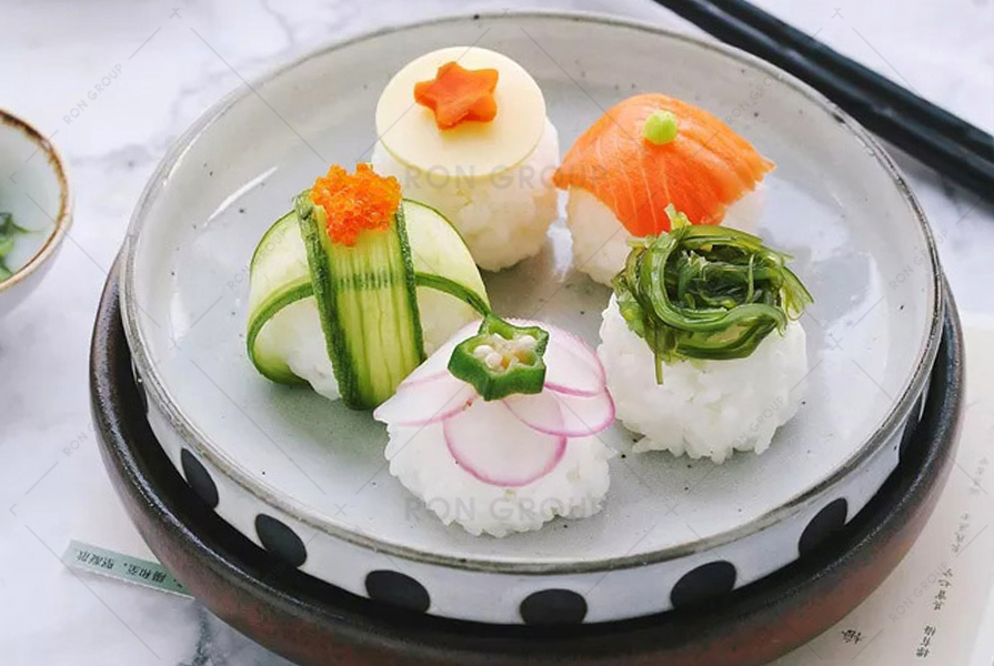 This ceramic dinnerware with dots is so cute and perfect for children's dinnerware!