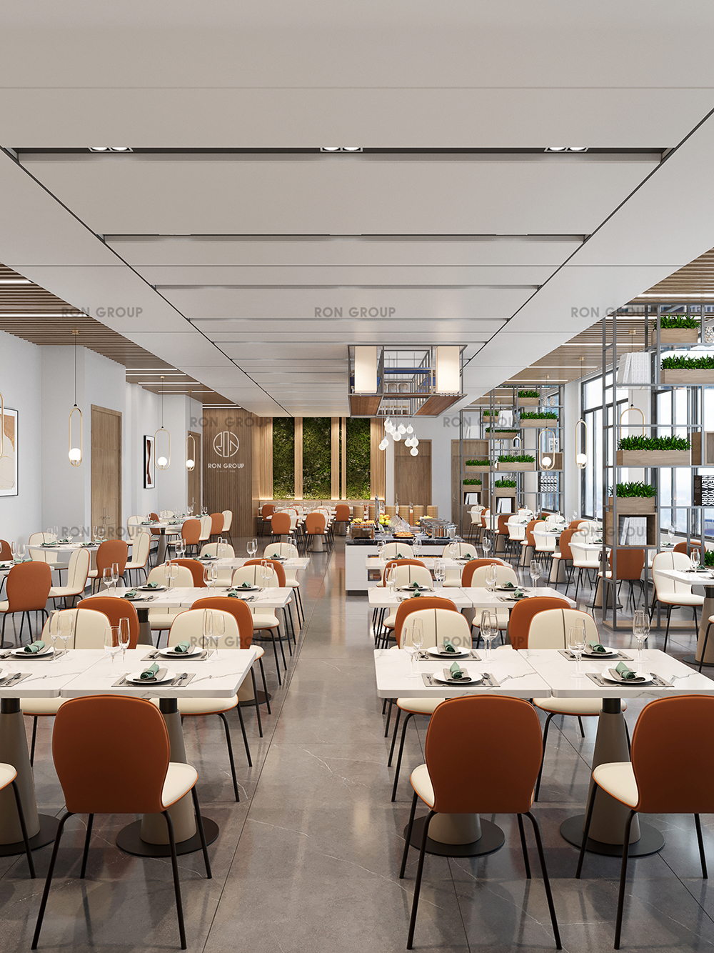 Modern Cafeteria Furniture Design Ideas: Creating a High-Capacity Dining Space That Feels Welcoming