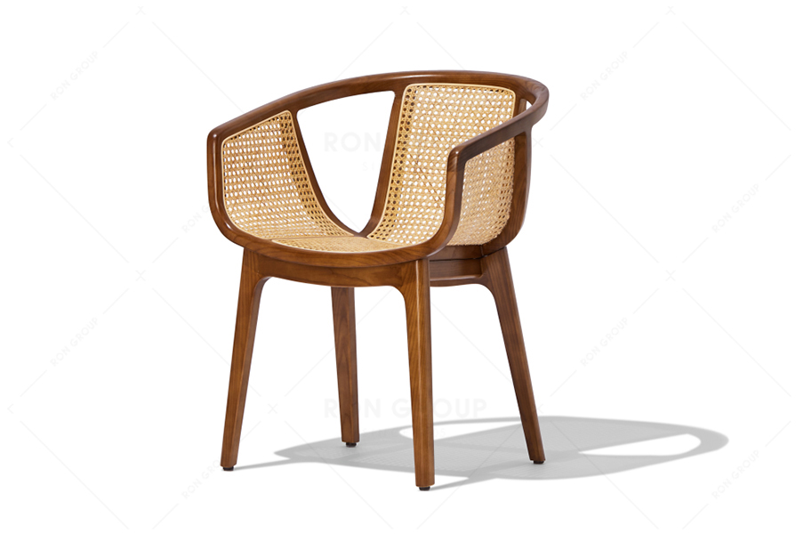 Solid Wood Dining Chairs for a New Chinese Dining Room