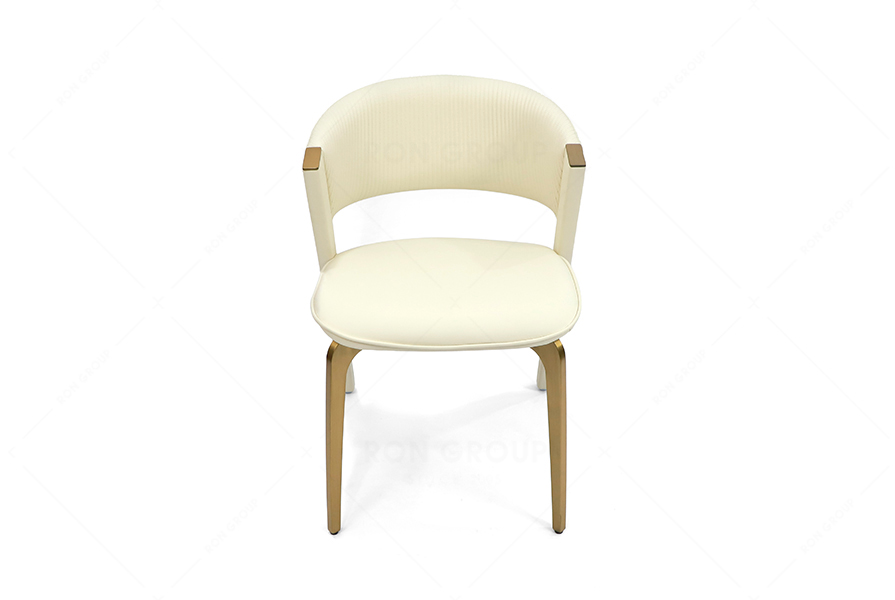 Dubai's upscale hotel restaurateurs recommend: cream-coloured dining chairs come with a sense of sophistication