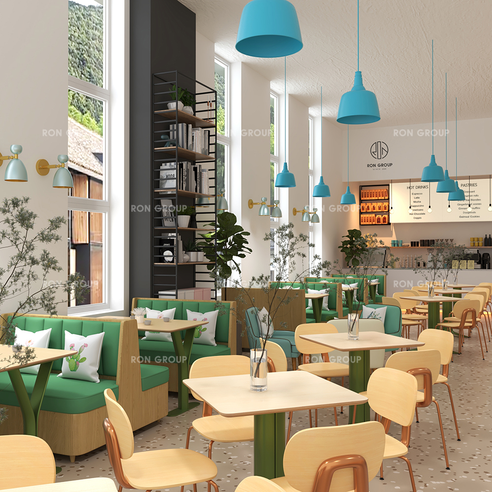 How Smart Furniture Design Shapes a Modern Café Space: A 2025 Interior Case Study by RON GROUP