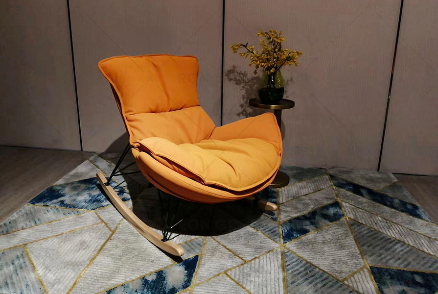 A lounge sofa that just looks so comfortable with texture and design
